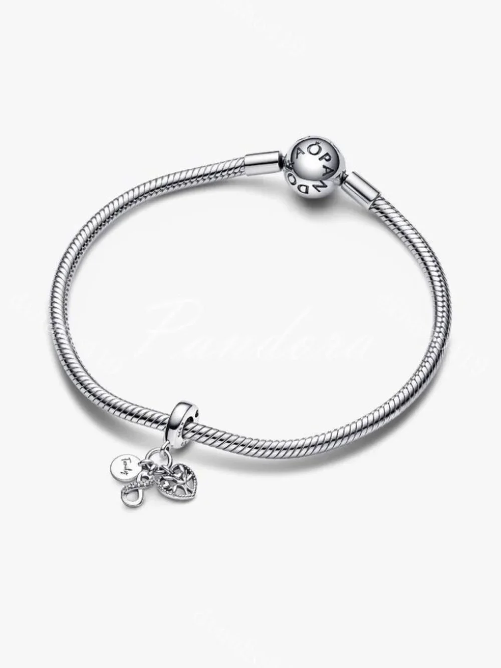 Pandora Family Infinity Triple Dangle Charm